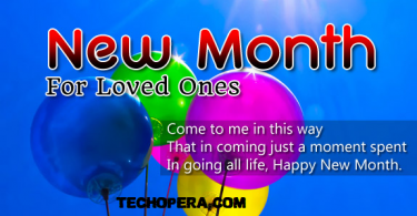 happy new month messages