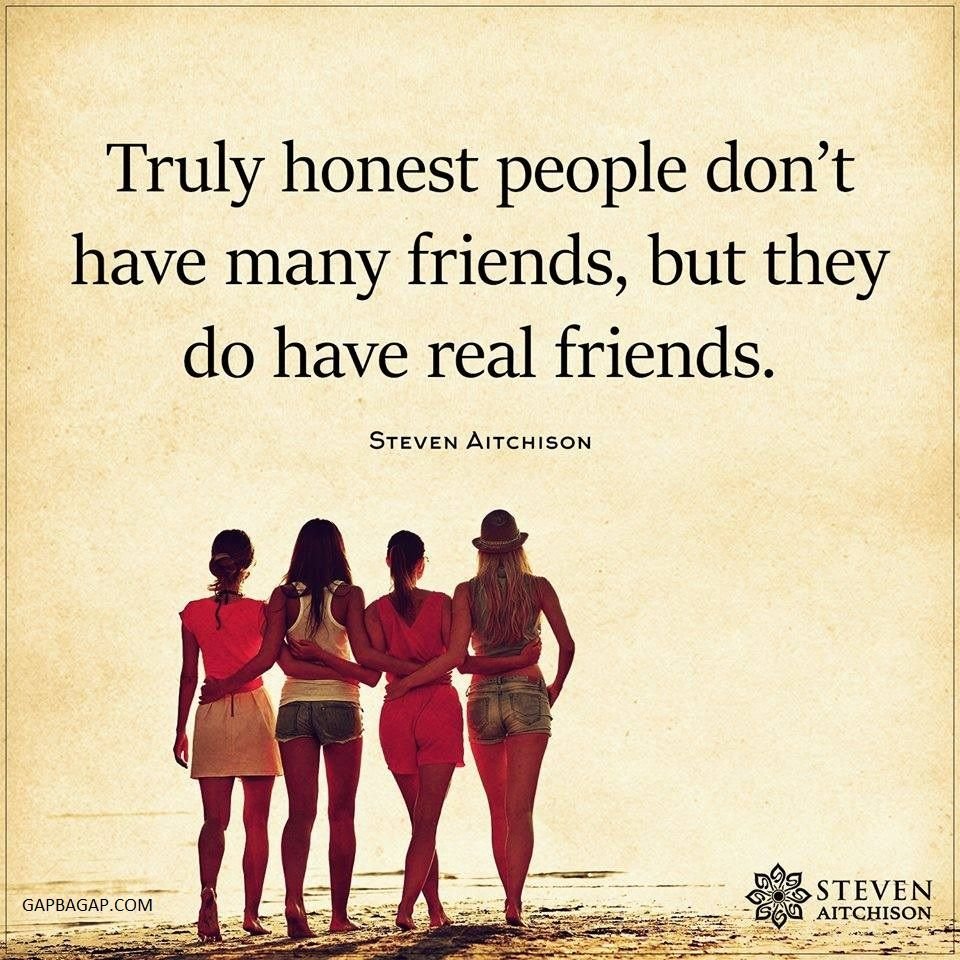 honest friendship quotes